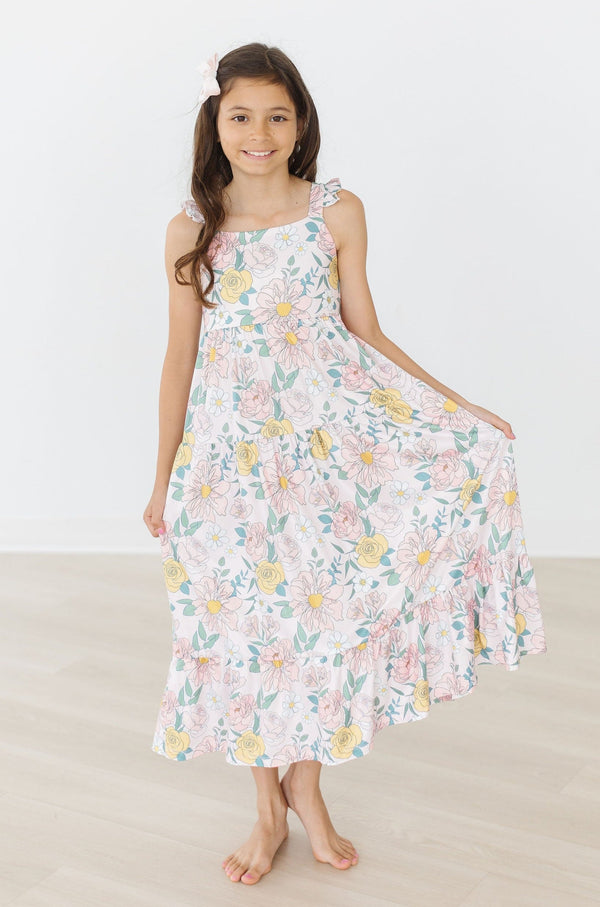 autumn-breeze-ruffle-maxi-dress Mila &  Rose - Sophia's Style-Autumn Breeze Ruffle Maxi Dress-2T--1